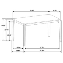 Load image into Gallery viewer, Warren - Rectangular Dining Table - Dark Brown

