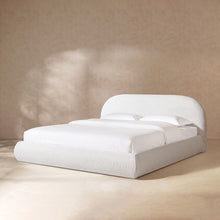 Load image into Gallery viewer, Archie Puffy Grounded - Upholstered Platform Bed
