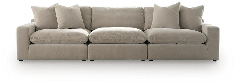 Maxton Heights - 3-Piece Sectional Sofa - Pebble
