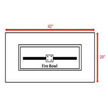 Load image into Gallery viewer, Lightweight Design Propane / Natural Gas Fire Pit Table
