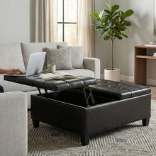 Load image into Gallery viewer, Harrison - Large Coffee Table Storage Ottoman
