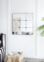 Load image into Gallery viewer, Traditional Decor Style Antique Glass Panel Mirror, Wall Mirror For Bathroom Entryway Console Lean Against Wall
