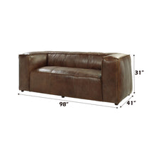Load image into Gallery viewer, Brancaster - Grain Leather Sofa - Brown
