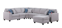 Load image into Gallery viewer, Cooper - Comfort Sectional Sofa With Ottomans And Cupholder
