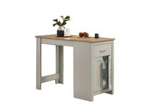 Load image into Gallery viewer, Alonzo - Small Space Counter Height Dining Table With Cabinet And Drawer Storage

