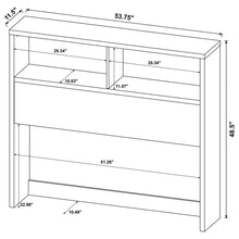 Load image into Gallery viewer, Geary - Bookcase Headboard With Open Cubbies
