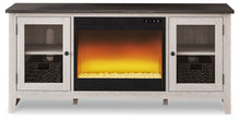 Load image into Gallery viewer, Dorrinson - TV Stand With Fireplace Insert
