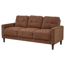 Load image into Gallery viewer, Heather - Track Arm Tufted Sofa - Rust
