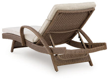 Load image into Gallery viewer, Laguna Heights - Chaise Lounge With Cushion - Beige
