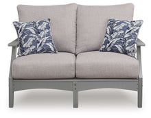 Load image into Gallery viewer, Cove Beach - Loveseat With Cushion - Gray

