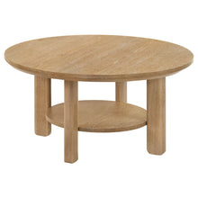 Load image into Gallery viewer, Crispin - Round Table With Lower Shelf
