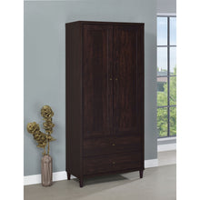 Load image into Gallery viewer, Nestor - 2 Drawer Tall Accent Cabinet With 2 Doors - Rustic
