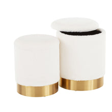 Load image into Gallery viewer, Marla - Contemporary Nesting Ottoman Set
