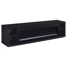 Load image into Gallery viewer, Joselyn - Fireplace TV Stand With Flame Visualizer - Black
