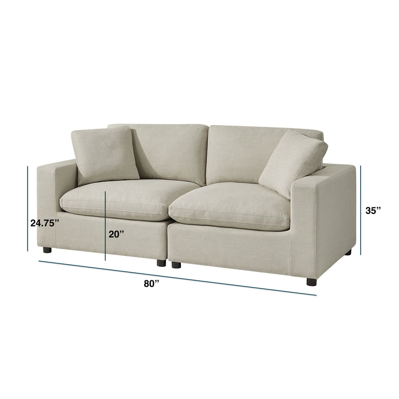 Cassandra - Modular 2 Piece Sofa