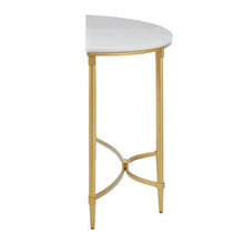 Load image into Gallery viewer, Bordeaux - Console Table - White / Gold
