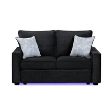 Load image into Gallery viewer, Rita - Loveseat, LED Base Lighting, Cushions And 2 Accent Pillows
