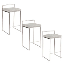 Load image into Gallery viewer, Fuji - Elegant Design Contemporary Stackable Counter Stool
