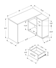Load image into Gallery viewer, Computer Desk, Home Office, Corner, Storage Drawers, L Shape, Contemporary &amp; Modern
