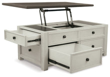 Load image into Gallery viewer, Bolanburg - Lift Top Cocktail Table - White / Brown / Beige
