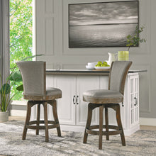 Load image into Gallery viewer, Henry - Armless Swivel Counter Height Bar Stool
