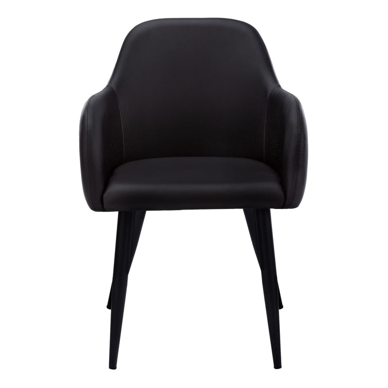 Dining Chair Side, Upholstered For Dining Room, Contemporary & Modern (Set of 2)