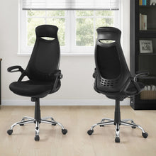 Load image into Gallery viewer, Office Chair, Adjustable Height, Swivel, Ergonomic, Armrests, Contemporary &amp; Modern
