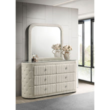 Load image into Gallery viewer, Santiago - 6 Drawer Dresser With Mirror - Ivory
