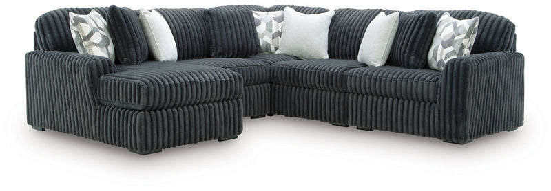 Midnight-Madness - 5 Piece Sectional