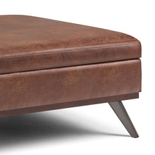 Load image into Gallery viewer, Owen - Multifunctional Square Coffee Table Storage Ottoman
