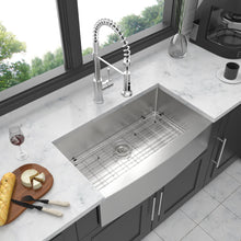 Load image into Gallery viewer, Farmhouse Kitchen Sink Stainless Steel Apron Front
