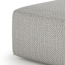Load image into Gallery viewer, Nate - Handcrafted Square Pouf
