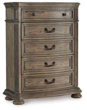Load image into Gallery viewer, Ardenfield - Five Drawer Chest - Light Brown
