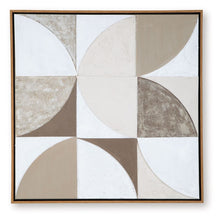 Load image into Gallery viewer, Harelman - Wall Art - Tan / Taupe / White
