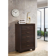 Load image into Gallery viewer, Hadfield - 5 Drawer Chest In Rich - Dark Brown

