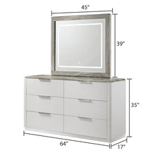 Load image into Gallery viewer, Jazz - 6 Drawer Dresser (Mirror Not Included) - White

