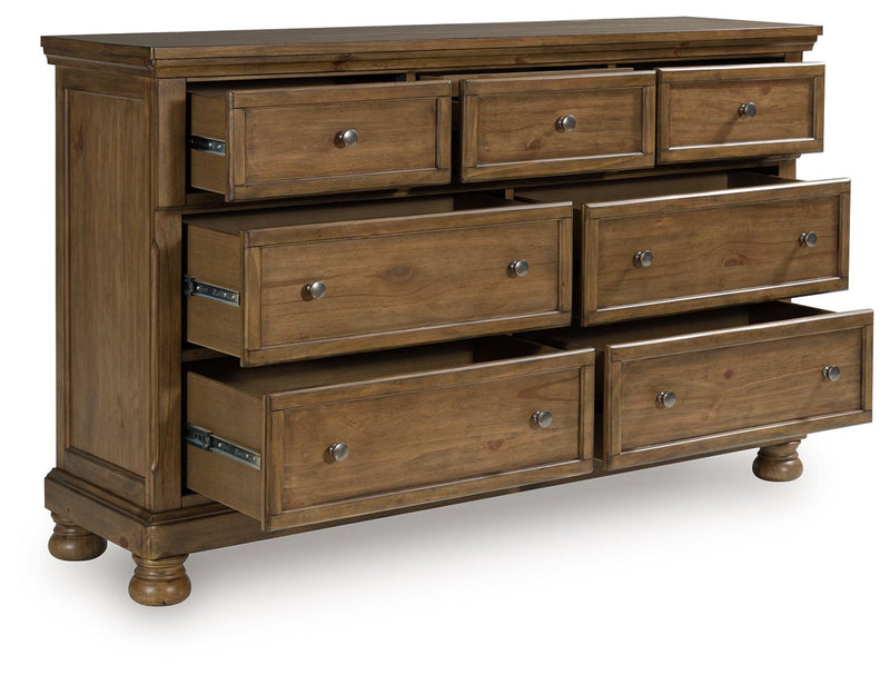 Feddinger - Dresser - Medium Brown