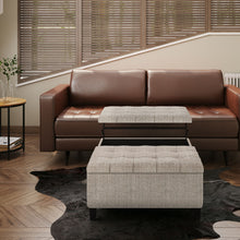 Load image into Gallery viewer, Harrison - Upholstered Coffee Table Storage Ottoman
