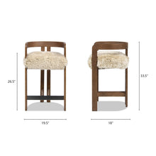 Load image into Gallery viewer, Millwick - Low Back Counter Stool

