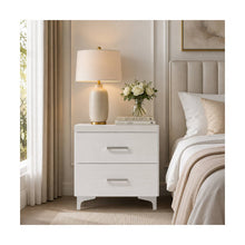 Load image into Gallery viewer, Casilda - Nightstand With Dovetail Drawers - White
