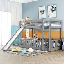 Load image into Gallery viewer, Functional Bunk Bed &amp; Convertible Ladder And Slide
