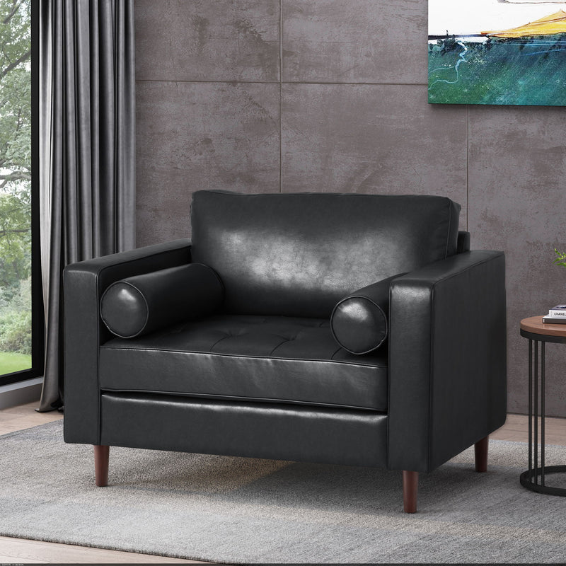 Sophisticated Club Chair With Relaxing Comfor