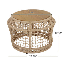 Load image into Gallery viewer, Modern Bohemian Side Table
