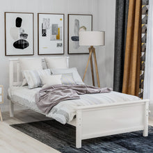 Load image into Gallery viewer, Platform Bed With Headboard, Footboard And Wood Slat Support
