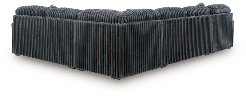 Midnight-Madness - 4 Piece Sectional