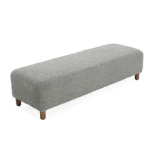Load image into Gallery viewer, Contemporary Ottoman With Foam Cushion And Durable Upholstery
