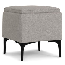 Load image into Gallery viewer, Natasha - Multifunctional Storage Ottoman With Tray
