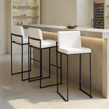 Load image into Gallery viewer, Fuji - Contemporary High Back Barstool Elegant Design
