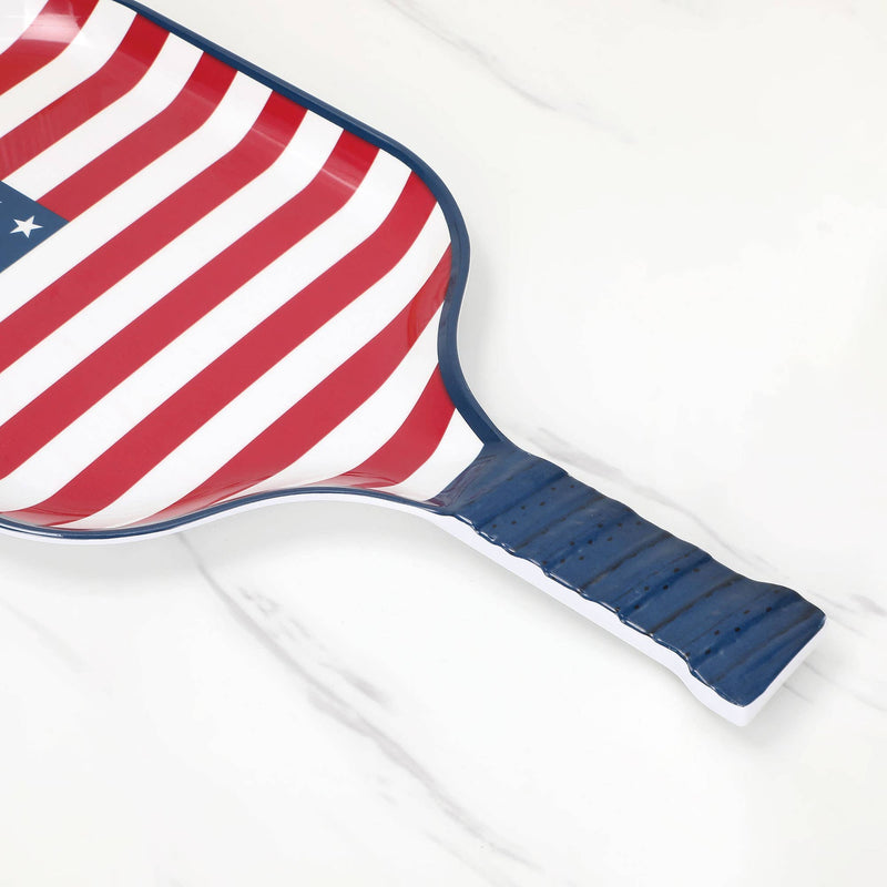 Supreme Housewares - American Flag 15 3/4" Melamine Paddle Tray