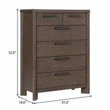 Load image into Gallery viewer, 6 Drawer Chest With Top Drawers
